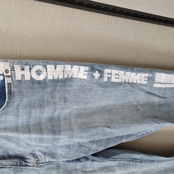 Homme + Femme Jean's Size 38 - Picture 5 of 16